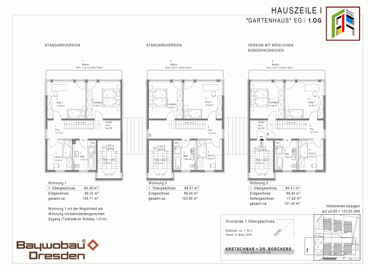 Grundriss 1. Obergeschoss
