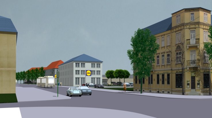 Blick von Süd
