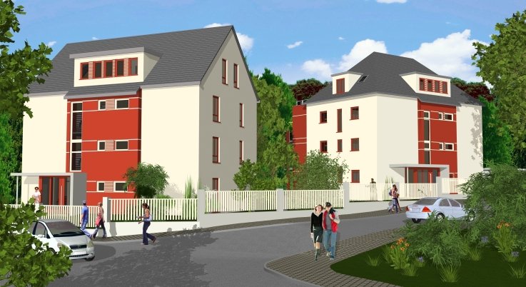 Visualisierung Straßenseite