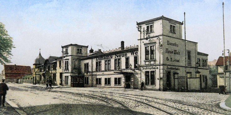 Historische Ansicht Donaths neue Welt