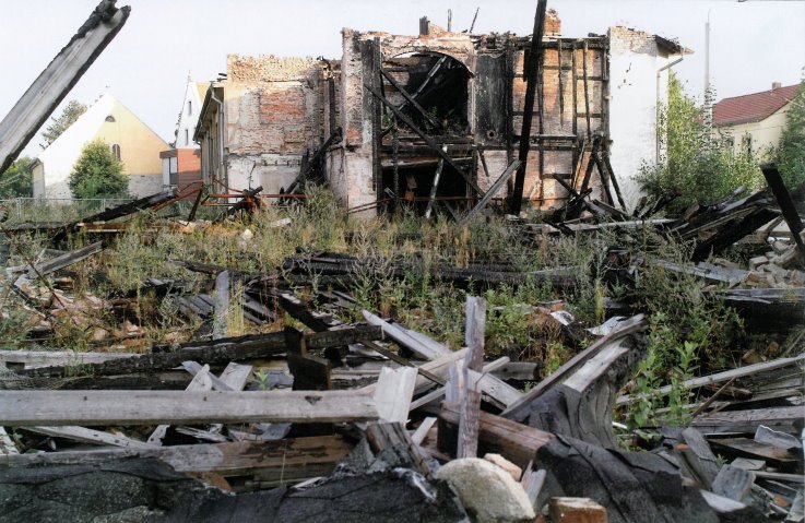 nach dem Brand