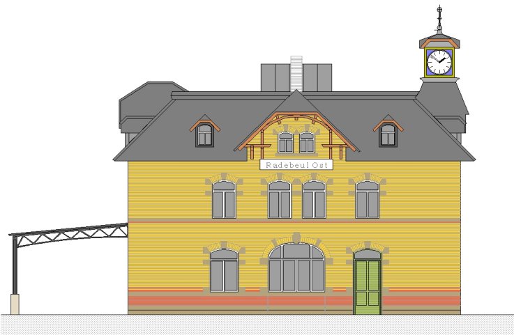 Planung Ansicht Ost