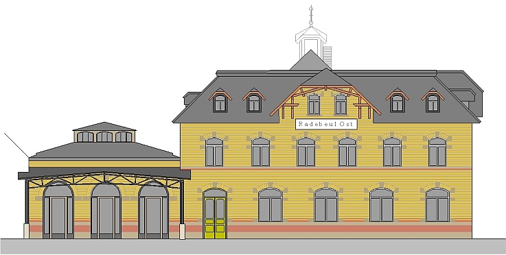 Planung Ansicht Süd